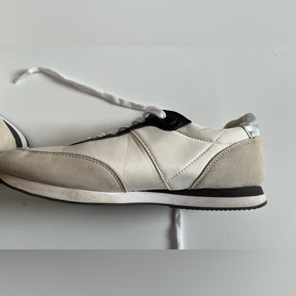 Women’s Sam Edelman Reve Tori sneakers White/Moonlight Grey/So Neutral shoes 11 - Picture 2 of 7